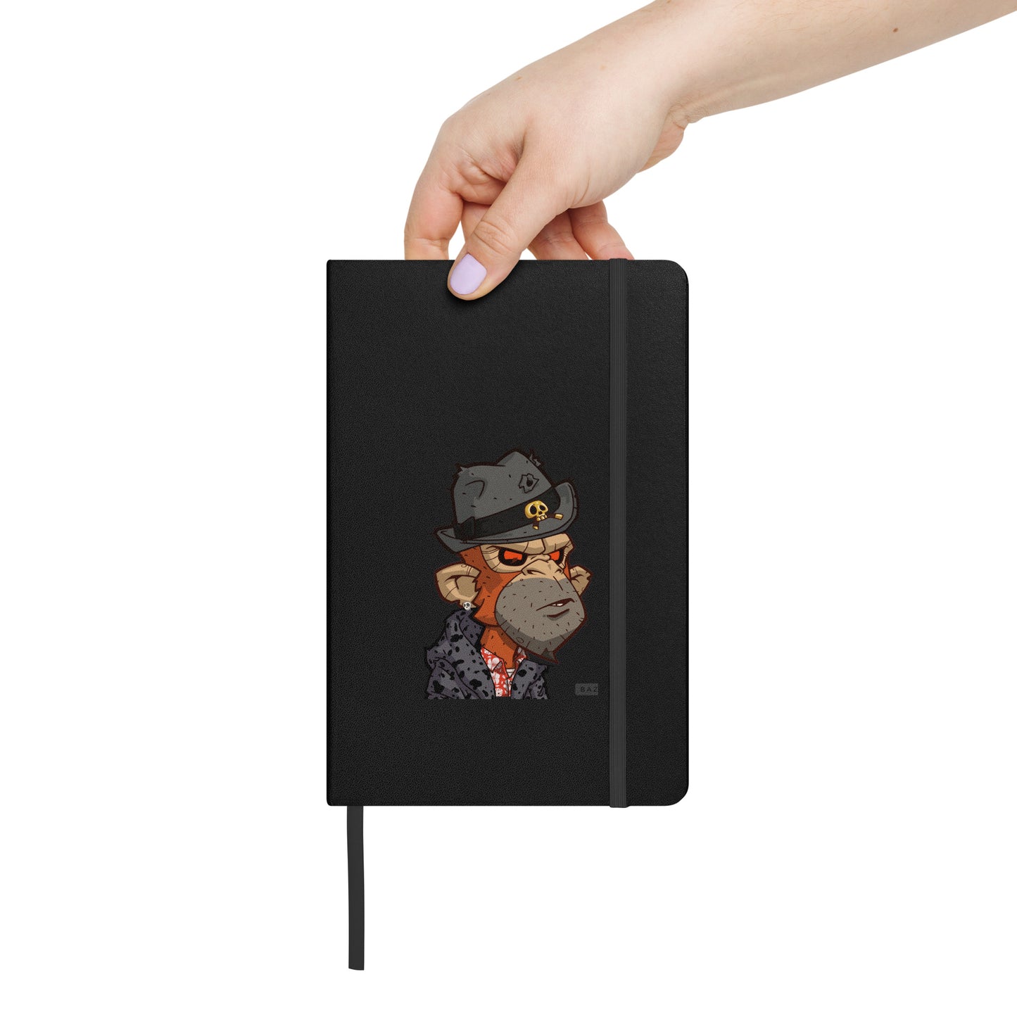 Hardcover bound notebook